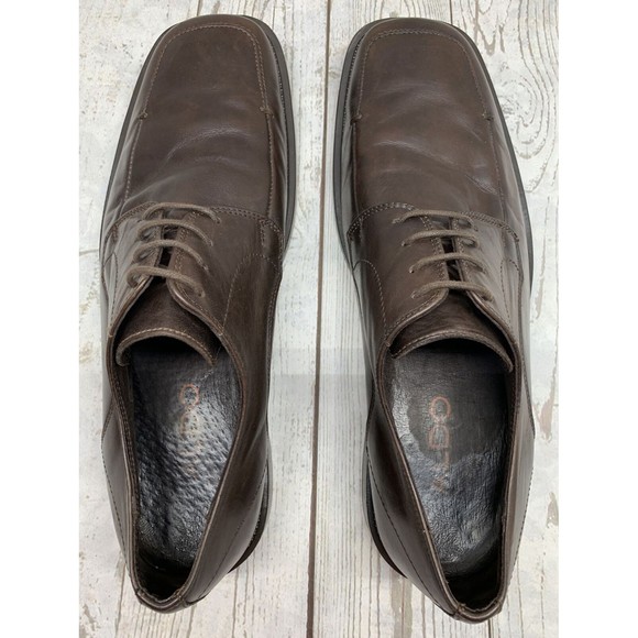 Aldo Men’s Leather Handarbeit Leather Derby Shoes Latex...